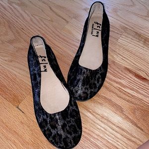 Leopard FS/NY ballet flat